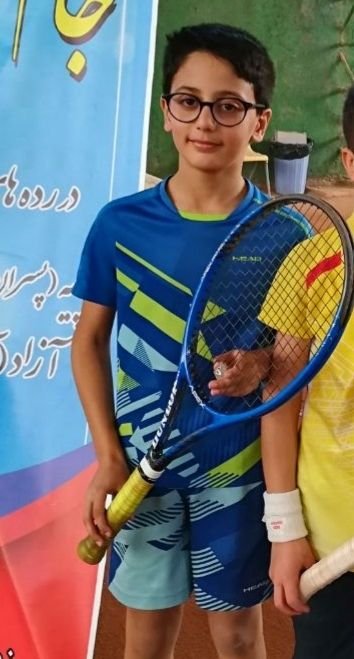 عنوان سومی عطا فرحناک در مسابقات زیر 10 سال تهران