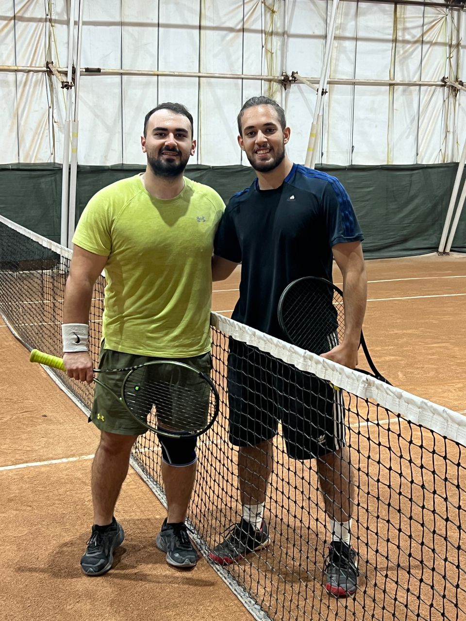 قهرمانی عزیزان در مسابقات تنیس سطح c باشگاه خاوران تبریز