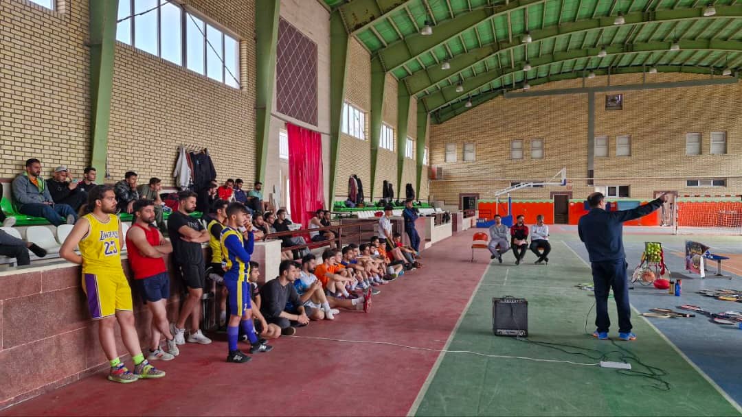 کارگاه آموزشی تنیس در دانشگاه مراغه