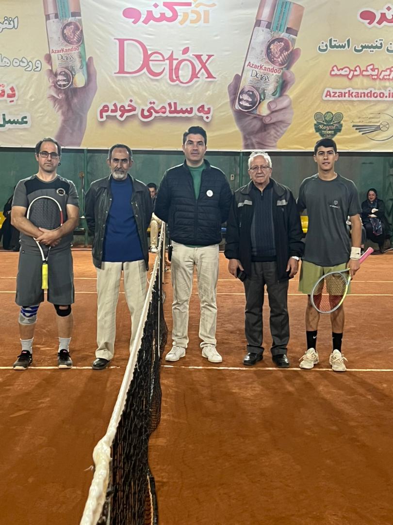 نتایج هفته چهارم لیگ برتر تنیس آذربایجان شرقی