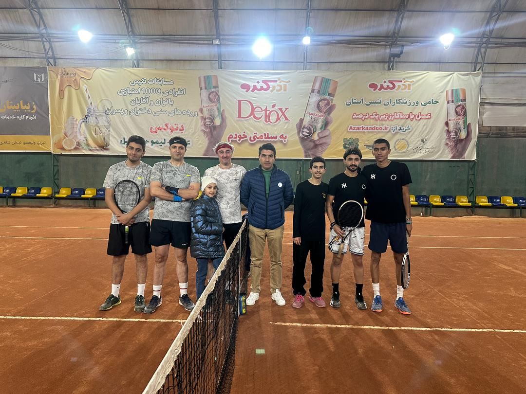 نتایج هفته سوم لیگ برتر تنیس آذربایجان شرقی