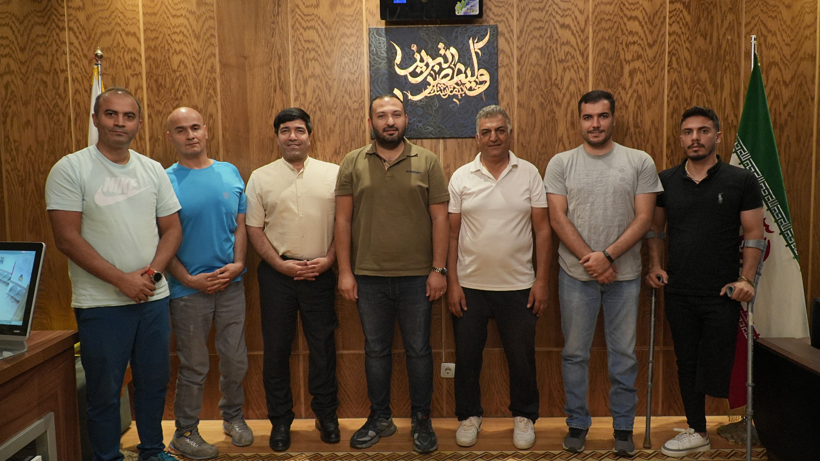 تجلیل از توان یابان تنیس با ویلچر آذربایجان شرقی