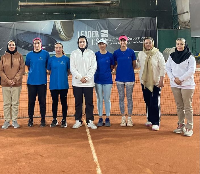 قهرمانی تیم دکتر پدل در سومین دوره لیگ تنیس بانوان آذربایجان شرقی