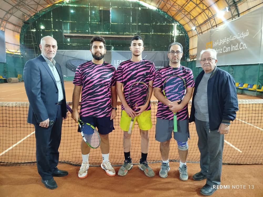 نتایج روزهای اول تا چهارم لیگ برتر تنیس آذربایجان شرقی